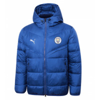 Манчестер Сити утепленная спортивная куртка 2023/24 синяя