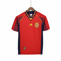 Сборная Испании домашняя ретро-футболка 1998