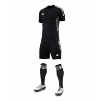 Футбольная форма мужская adidas чёрная