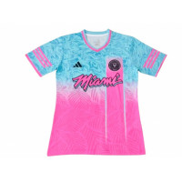 Интер Майами специальная футболка 2024/25 розово-бирюзовая